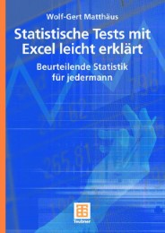 Statistische Tests mit Excel leicht erklärt