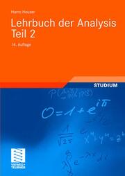 Lehrbuch der Analysis 2