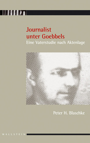 Journalist unter Goebbels - Cover