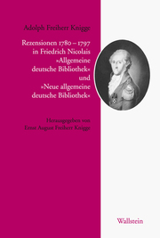 Rezensionen 1779-1797 in Friedrich Nicolais 'Allgemeine deutsche Bibliothek' und 'Neue allgemeine deutsche Bibliothek'