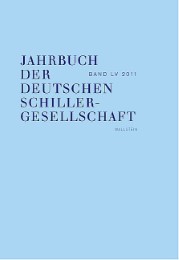 Jahrbuch der Deutschen Schillergesellschaft. Internationales Organ... / Jahrbuch der Deutschen Schillergesellschaft