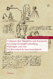 Collegium über Naturlehre und Astronomie bei Georg Christoph Lichtenberg, Göttingen 1796/1797