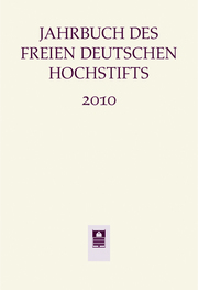 Jahrbuch des Freien Deutschen Hochstifts 2010 - Cover