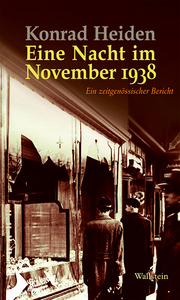 Eine Nacht im November 1938 - Cover