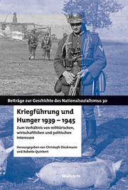 Kriegführung und Hunger 1939-1945. - Cover