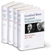 Gottfried Benn - Friedrich Wilhelm Oelze 1-4 - Cover
