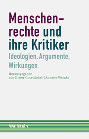 Menschenrechte und ihre Kritiker. - Cover
