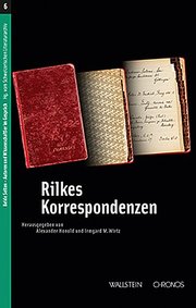 Rilkes Korrespondenzen - Cover
