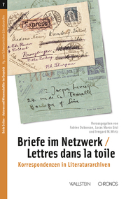 Briefe im Netzwerk / Lettres dans la toile - Cover