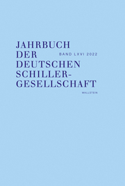 Jahrbuch der Deutschen Schillergesellschaft
