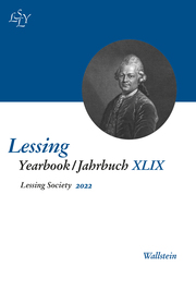 Lessing Yearbook/Jahrbuch XLIX, 2022 - Cover
