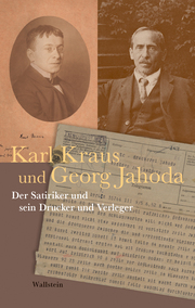 Karl Kraus und Georg Jahoda - Cover