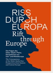 Riss durch Europa - Rift trough Europe - Cover