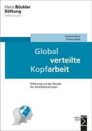 Global verteilte Kopfarbeit - Cover