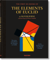 Oliver Byrne. The First Six Books of the Elements of Euclid - Cover