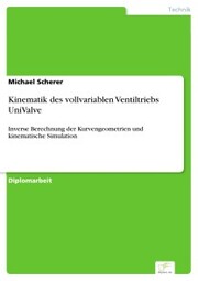 Kinematik des vollvariablen Ventiltriebs UniValve