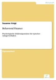 Behavioral Finance - Cover