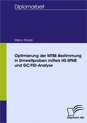 Optimierung der MTBE-Bestimmung in Umweltproben mittels HS-SPME und GC/FID-Analyse