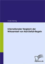 Internationaler Vergleich der Wirksamkeit von Null-Defizit-Regeln