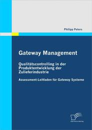 Gateway Management: Qualitätscontrolling in der Produktentwicklung der Zulieferindustrie - Cover