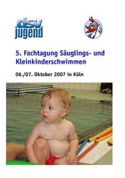 5.Fachtagung Säuglings- und Kleinkinderschwimmen - Cover