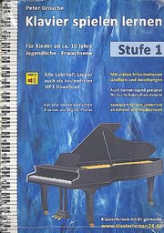 Klavier spielen lernen (Stufe 1) - Cover