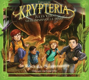 Krypteria - Jules Vernes geheimnisvolle Insel: Im Reich des Tyrannosaurus - Cover