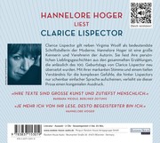 Hannelore Hoger liest Clarice Lispector - Abbildung 1