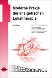 Moderne Praxis der analgetischen Lokaltherapie - Cover
