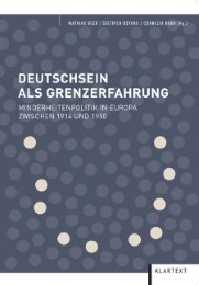 Deutschsein als Grenzerfahrung - Cover