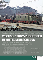 Wechselstrom-Zugbetrieb in Mitteldeutschland - Cover