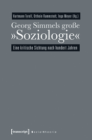 Georg Simmels große 'Soziologie' - Cover