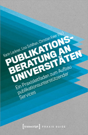 Publikationsberatung an Universitäten - Cover