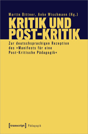 Kritik und Post-Kritik - Cover