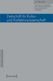 Zeitschrift für Kultur- und Kollektivwissenschaft - Cover