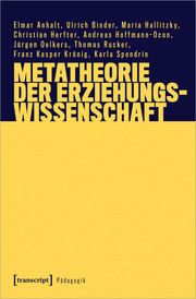 Metatheorie der Erziehungswissenschaft - Cover