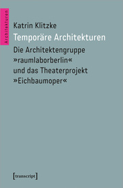 Temporäre Architekturen - Cover