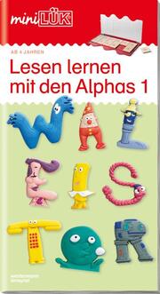 Lesen lernen mit den Alphas 1 miniLÜK ab 4 Jahren - Cover