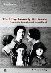 Fünf Psychoanalytikerinnen