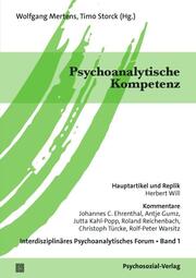 Psychoanalytische Kompetenz - Cover