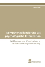 Kompetenzbilanzierung als psychologische Intervention - Cover