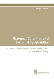 Extremal Colorings and Extremal Satisfiability