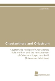Chaetanthera and Oriastrum