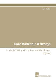 Rare hadronic B decays - Cover