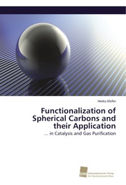 Functionalization of Spherical Carbons and their Application