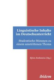 Lingustische Inhalte im Deutschunterricht