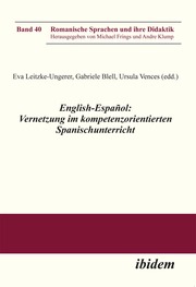 English-Español: Vernetzung im kompetenzorientierten Spanischunterricht - Cover