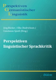 Perspektiven linguistischer Sprachkritik - Cover