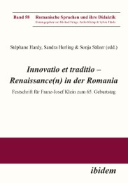 Innovatio et traditio – Renaissance(n) in der Romania - Cover