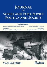 Journal of Soviet and Post-Soviet Politics and Society - Cover